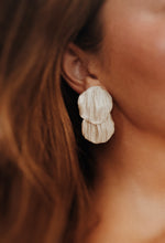 Load image into Gallery viewer, A PEARL PETAL STUD
